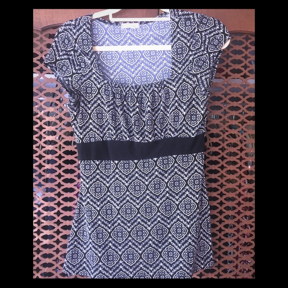 EGEN WOMENS Soft Stretch TOP BLOUSE M/L